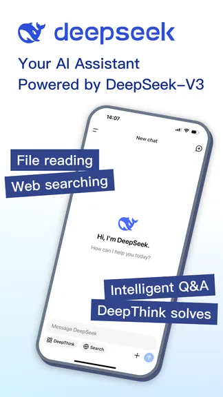 DeepSeek: Бесплатный ИИ-ассистент на русском screenshot 1
