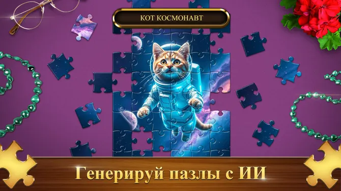 Любимые Пазлы: головоломки для взрослых ai puzzles screenshot 1