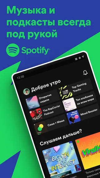 Spotify screenshot 1