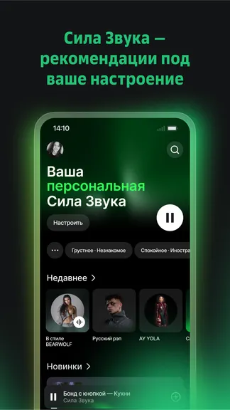 Звук: музыка, подкасты, книги screenshot 2